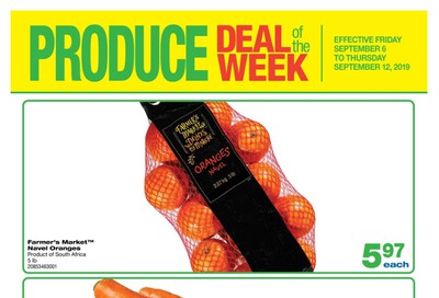 Wholesale Club (West) Produce Deal of the Week Flyer September 6 to 12