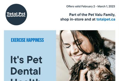 Total Pet Flyer February 2 to March 1
