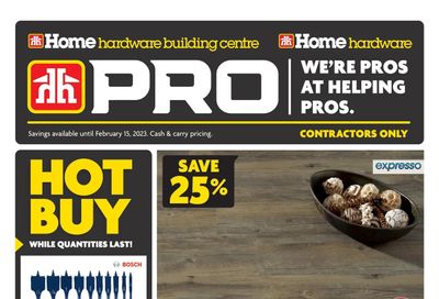 Home Hardware Building Centre (BC) PRO Flyer February 2 to 15