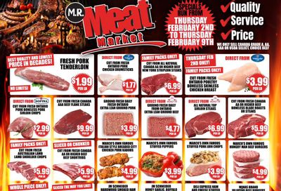 M.R. Meat Market Flyer February 2 to 9