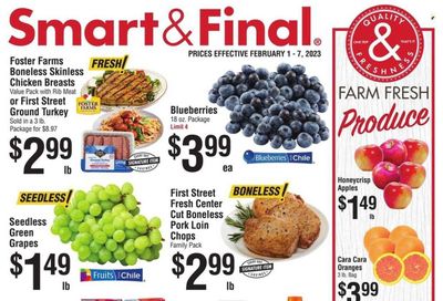 Smart & Final (AZ, CA) Weekly Ad Flyer Specials February 1 to February 7, 2023