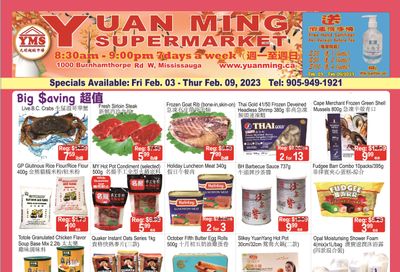 Yuan Ming Supermarket Flyer February 3 to 9