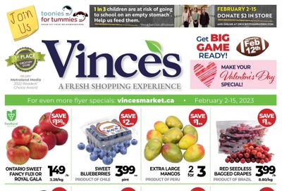 Vince's Market Flyer February 2 to 15