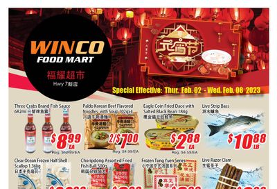 WinCo Food Mart (HWY 7) Flyer February 2 to 8