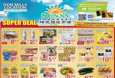 Sunny Foodmart (Don Mills) Flyer February 3 to 9