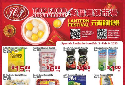 Top Food Supermarket Flyer February 3 to 9