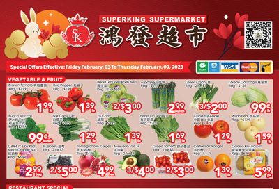 Superking Supermarket (North York) Flyer February 3 to 9