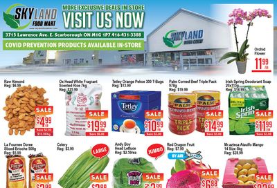 Skyland Food Mart Flyer February 3 to 9