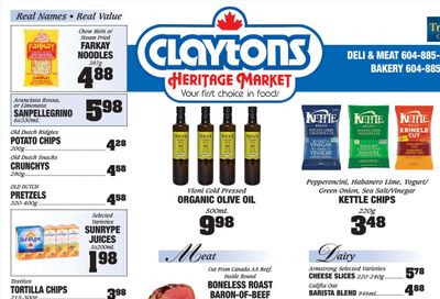 Claytons Heritage Market Flyer February 3 to 9