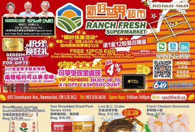 Ranch Fresh Supermarket Flyer February 3 to 9