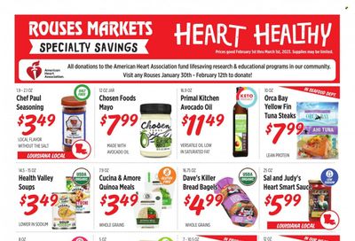 Rouses Markets (LA) Weekly Ad Flyer Specials February 1 to March 1, 2023
