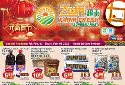 Farm Fresh Supermarket Flyer February 3 to 9