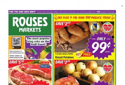 Rouses Markets (AL) Weekly Ad Flyer Specials February 1 to February 8, 2023