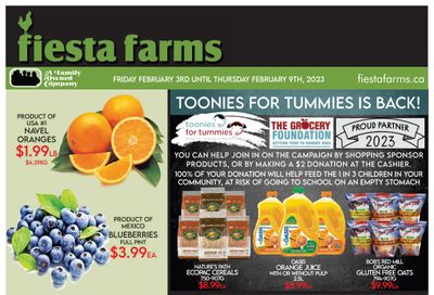 Fiesta Farms Flyer February 3 to 9