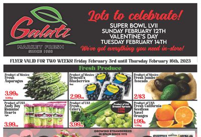 Galati Market Fresh Flyer February 3 to 16