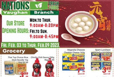 Nations Fresh Foods (Vaughan) Flyer February 3 to 9