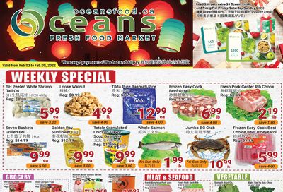 Oceans Fresh Food Market (Mississauga) Flyer February 3 to 9