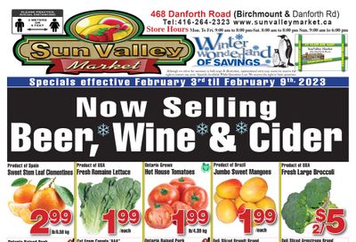 Sun Valley Market Flyer February 3 to 9