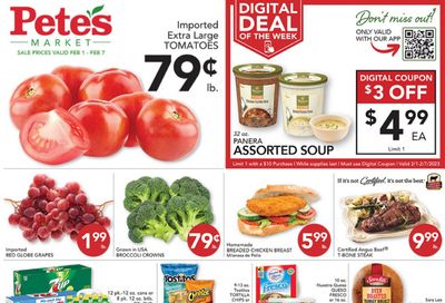 Pete's Fresh Market (IL) Weekly Ad Flyer Specials February 1 to February 7, 2023