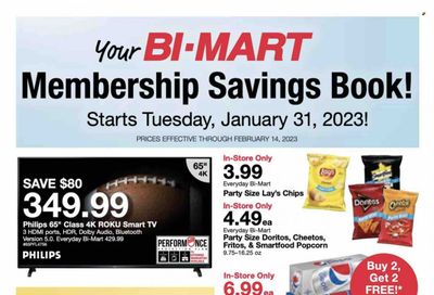 Bi-Mart (ID, OR, WA) Weekly Ad Flyer Specials January 31 to February 14, 2023