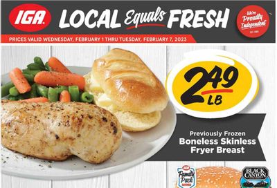 IGA (OH) Weekly Ad Flyer Specials February 1 to February 7, 2023