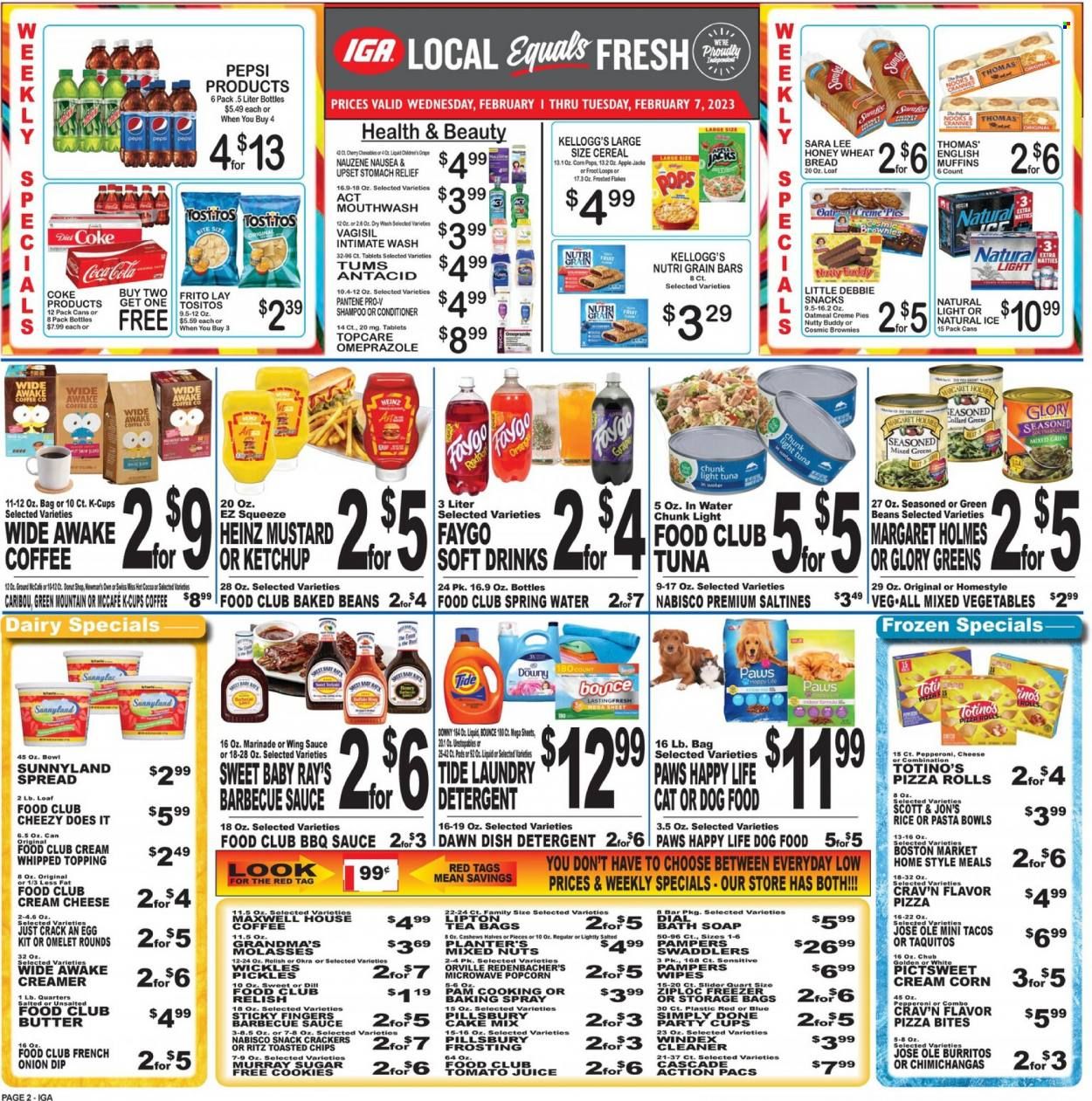 IGA (50) Weekly Ad Flyer Specials February 1 to February 7, 2023