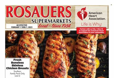 Rosauers (ID, MT, OR, WA) Weekly Ad Flyer Specials February 1 to February 7, 2023