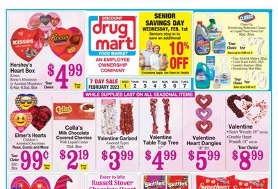 Discount Drug Mart (OH) Weekly Ad Flyer Specials February 1 to February 7, 2023