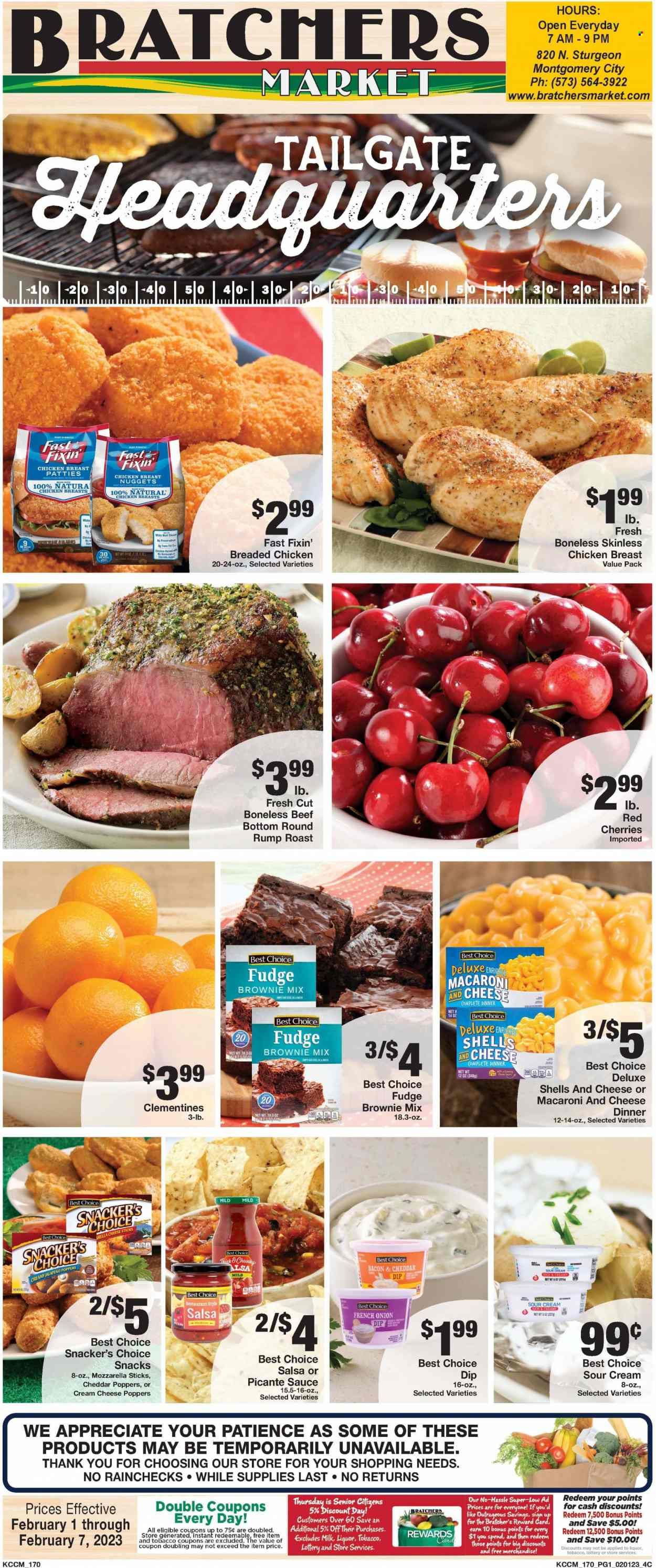 Bratchers Market (MO) Weekly Ad Flyer Specials February 1 to February 7, 2023