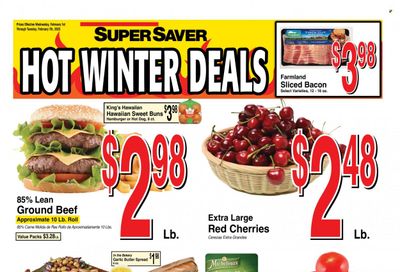 Super Saver Weekly Ad Flyer Specials February 1 to February 7, 2023