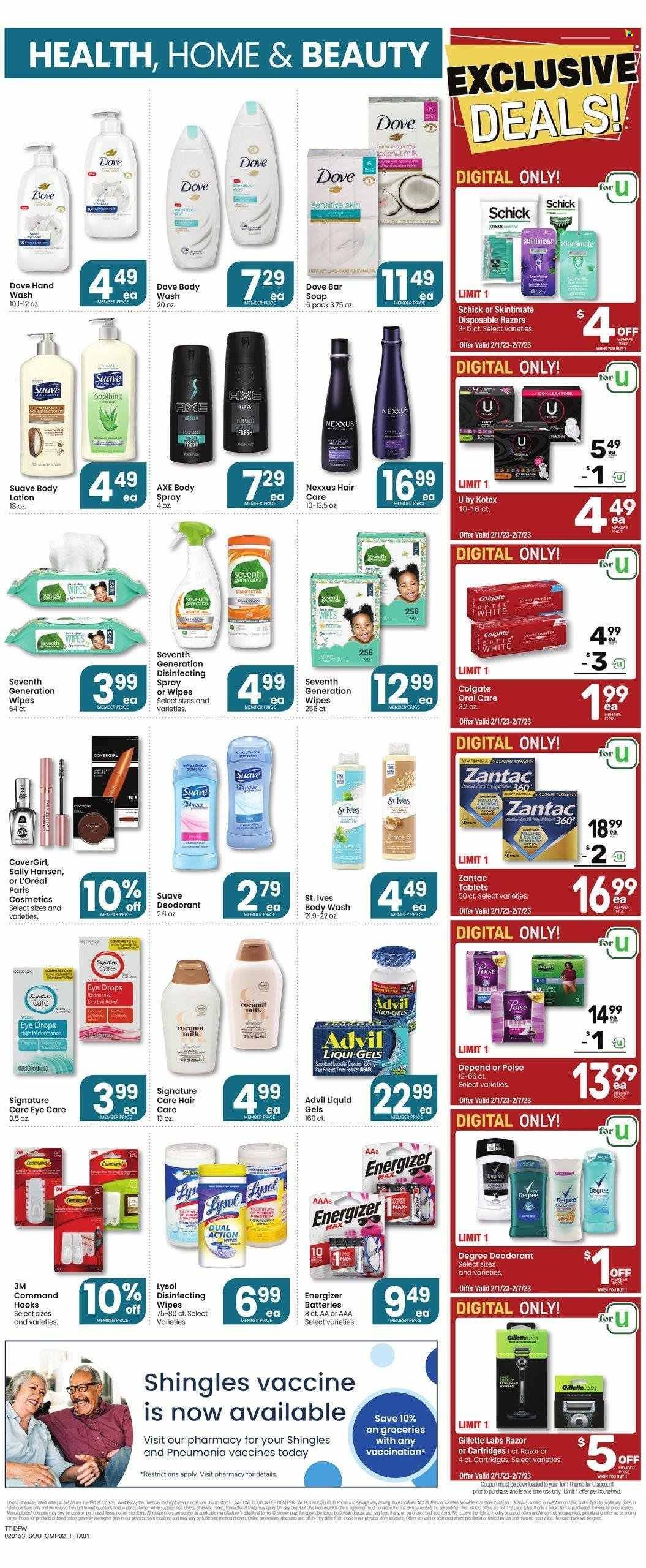 Tom Thumb (TX) Weekly Ad Flyer Specials February 1 to February 7, 2023