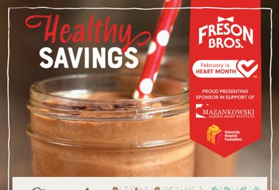 Freson Bros. Healthy Essentials Flyer January 27 to February 23