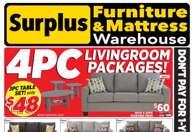 Surplus Furniture & Mattress Warehouse (Medicine Hat) Flyer February 6 to 26