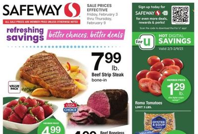 Safeway (MD, VA) Weekly Ad Flyer Specials February 3 to February 9, 2023