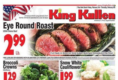 King Kullen (NY) Weekly Ad Flyer Specials February 3 to February 9, 2023