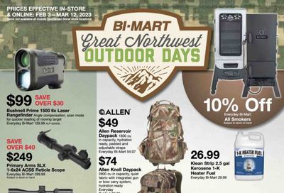 Bi-Mart (ID, OR, WA) Weekly Ad Flyer Specials February 3 to February 12, 2023