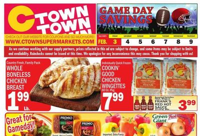 C-Town (CT, FL, MA, NJ, NY, PA) Weekly Ad Flyer Specials February 3 to February 9, 2023
