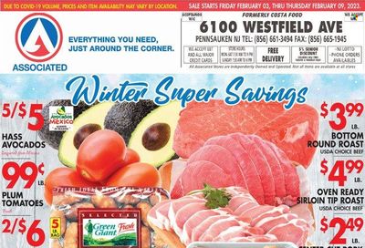 Associated Supermarkets (NY) Weekly Ad Flyer Specials February 3 to February 9, 2023
