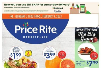Price Rite (CT, MA, MD, NH, NJ, NY, PA, RI) Weekly Ad Flyer Specials February 3 to February 9, 2023
