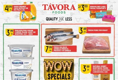 Tavora Foods Flyer February 6 to 12