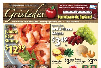 Gristedes (NY) Weekly Ad Flyer Specials February 3 to February 9, 2023