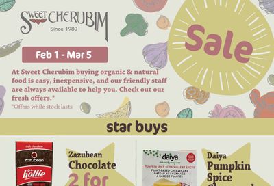 Sweet Cherubim Flyer February 1 to March 5