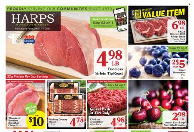 Harps Hometown Fresh (MO) Weekly Ad Flyer Specials February 1 to February 7, 2023
