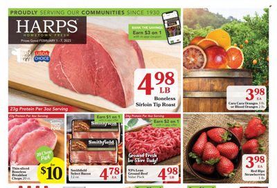 Harps Hometown Fresh (OK) Weekly Ad Flyer Specials February 1 to February 7, 2023