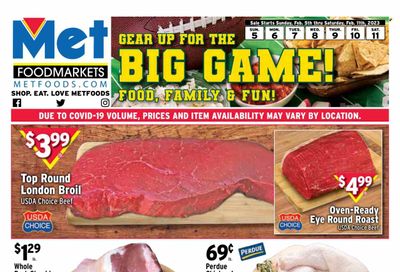 Met Foodmarkets Weekly Ad Flyer Specials February 5 to February 11, 2023