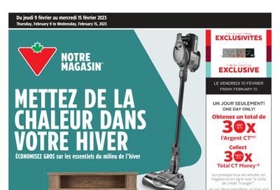 Canadian Tire (QC) Flyer February 9 to 15