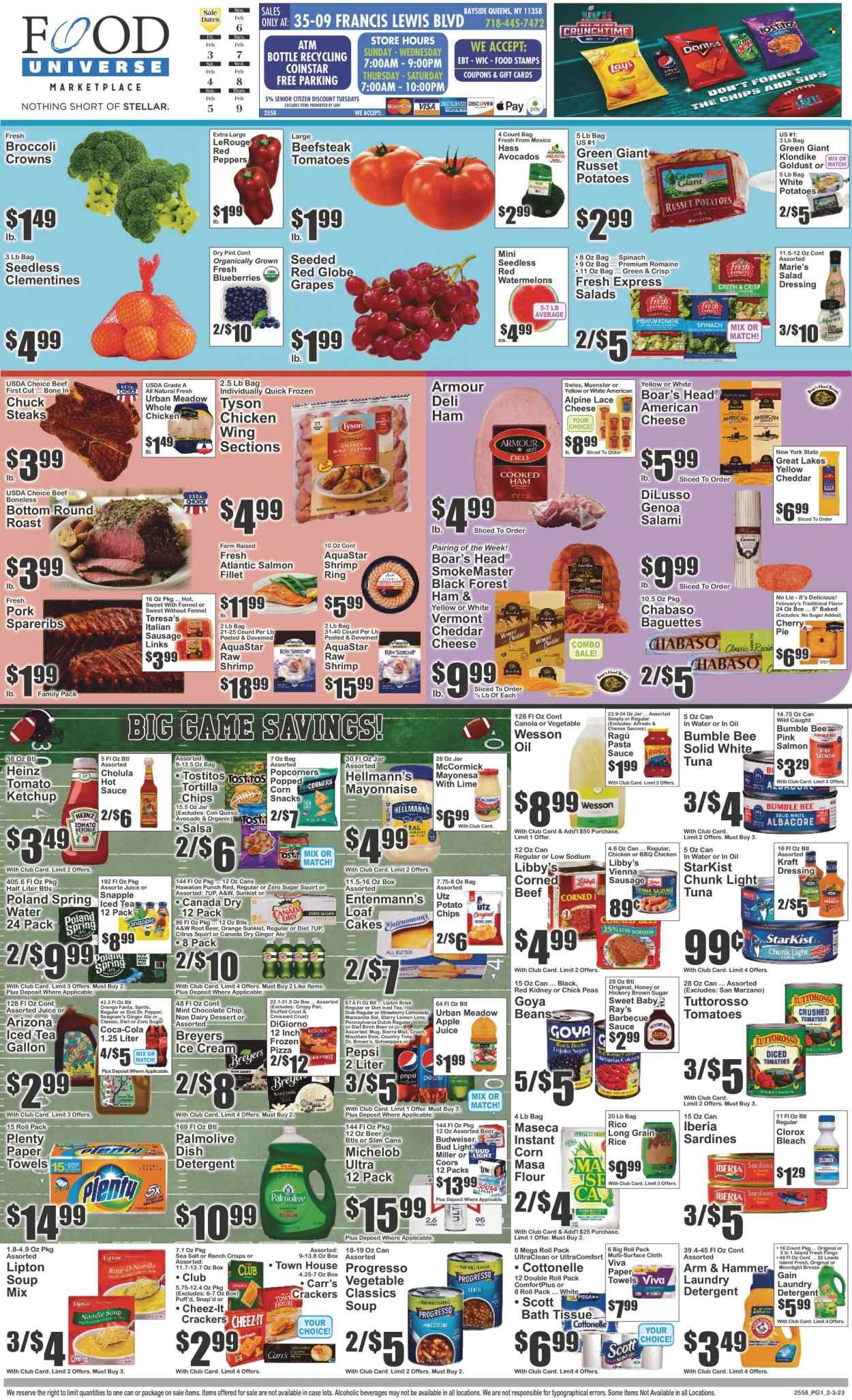 Food Universe (NY) Weekly Ad Flyer Specials February 3 to February 9, 2023