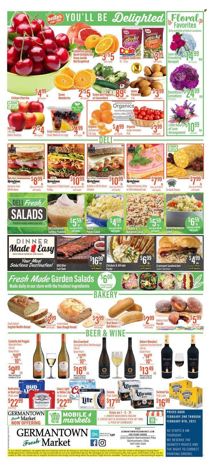 Germantown Fresh Market (OH) Weekly Ad Flyer Specials February 2 to February 8, 2023