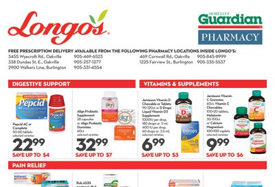 Longo's Pharmacy Flyer February 9 to March 1