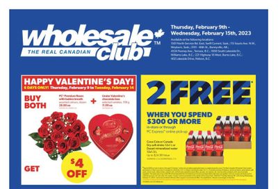 Real Canadian Wholesale Club Flyer February 9 to 15